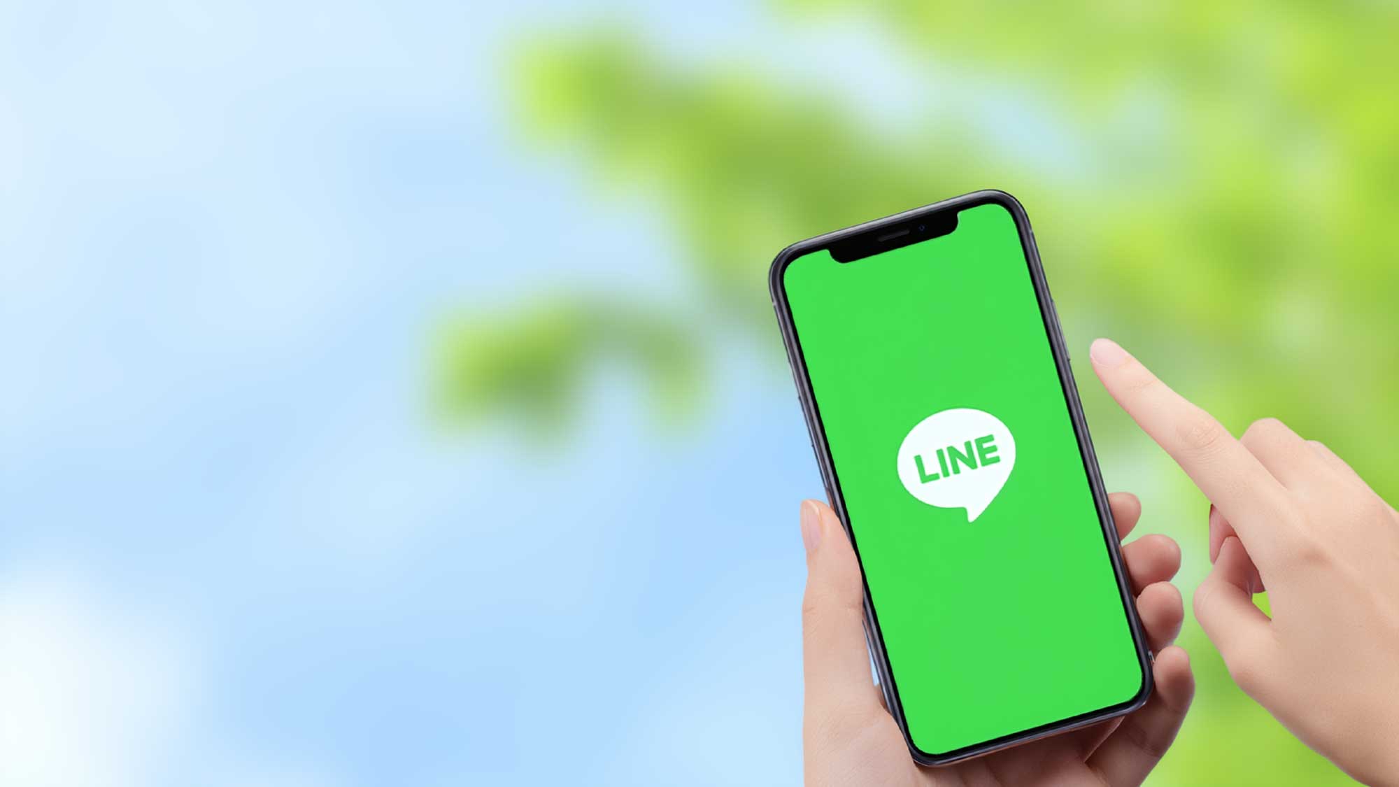 スマホのLINEイメージ