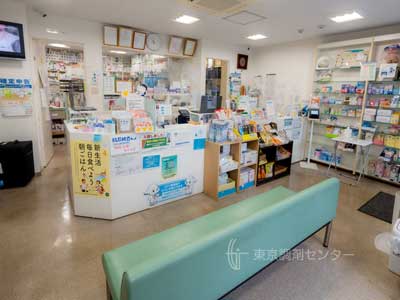みずほ薬局上町店の店内（2）